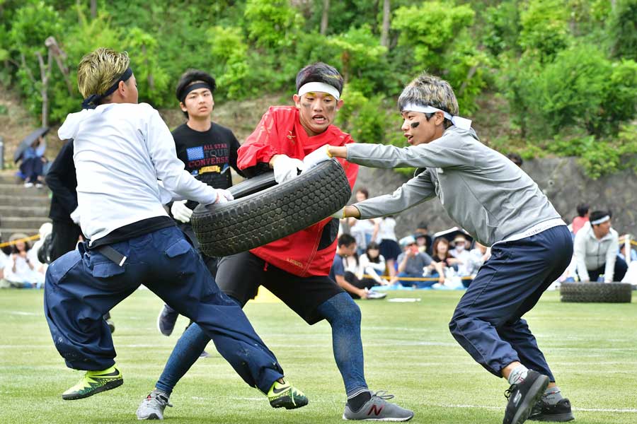タイヤ引き・激戦