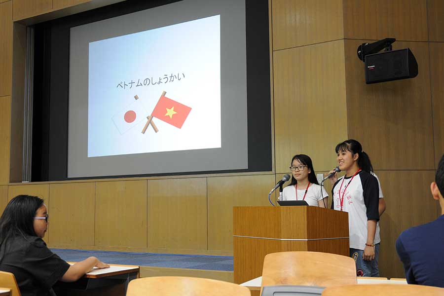 Interaction with Vietnamese Students